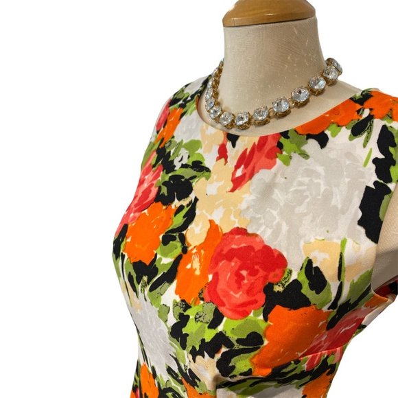 RONNI NICOLE Dress Size 8 Bright Floral for Spring and Summer Sleeveless - Picture 4 of 8